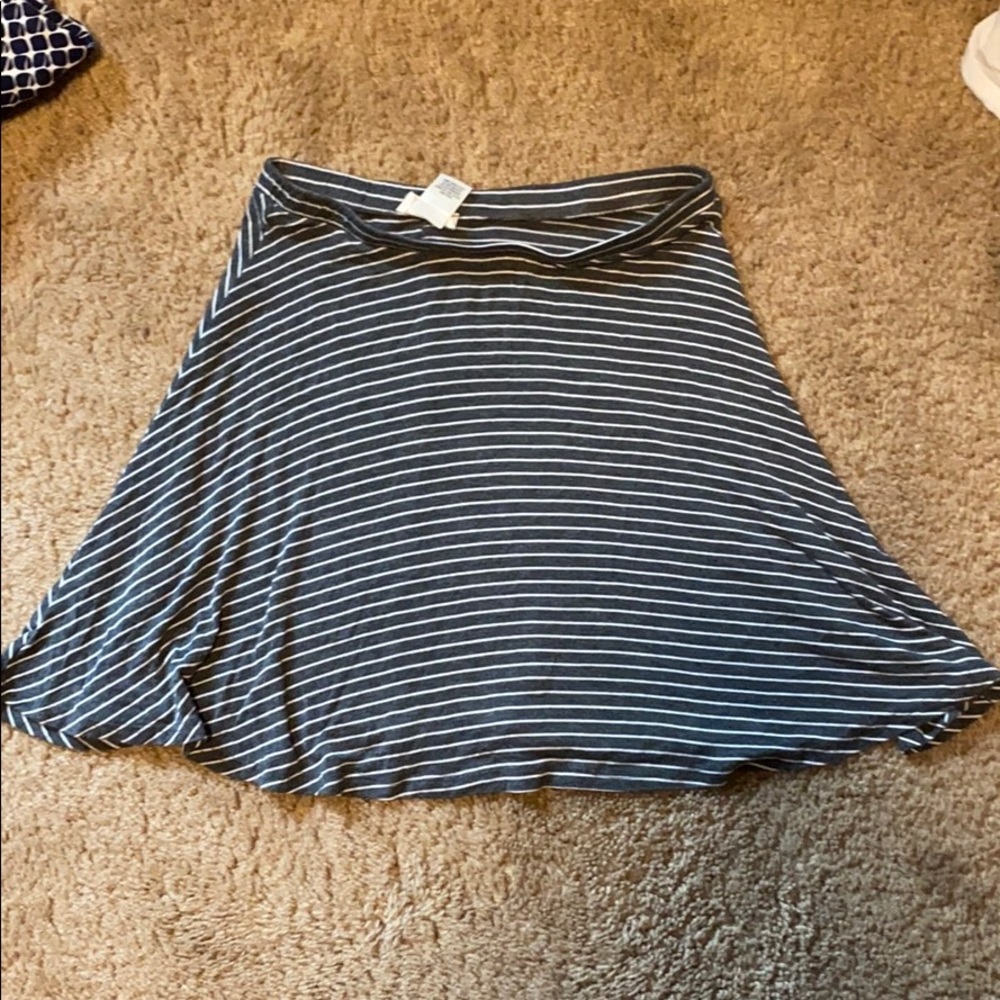 wet seal striped skirt